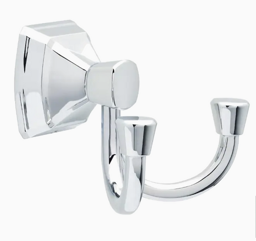Delta Flynn FLY35 PC Bath Towel Robe Hook Polished Chrome Finish