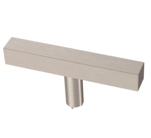 Liberty P43830C-SN 3" Square Bar Knobble Cabinet Drawer Knob Satin Nickel