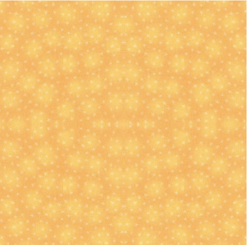 Blank Quilting Starlet 6383 Small Stars Yellow Cotton Fabric By The Yard