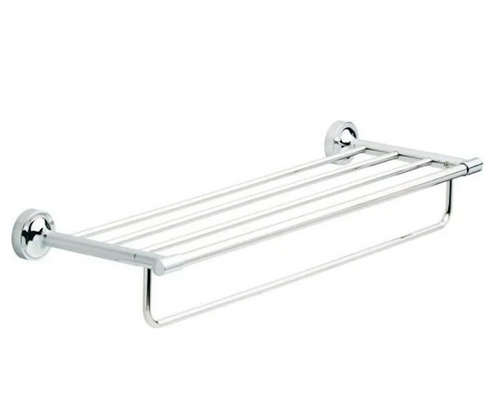 Delta VOI93-PC Voisin Bath 24" Towel Shelf w/ 1 Bar Polished Chrome Finish