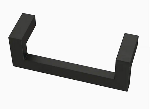 Brainerd P342241W-FB Flat Black Squared Modern 3" Cabinet & Drawer Pull