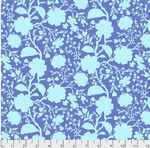 Free Spirit Tula Pink PWTP149 True Colors Wildflower Delphinium Cotton Fabric By Yd