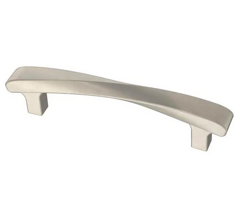 Liberty P40020C-SN  3 3/4" Modern Twist Cabinet Pull Satin Nickel Finish