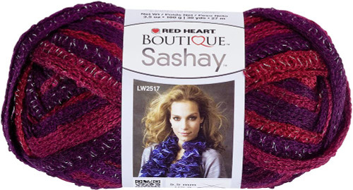 Red Heart Boutique Sashay Metallic Tango Knitting & Crochet Yarn