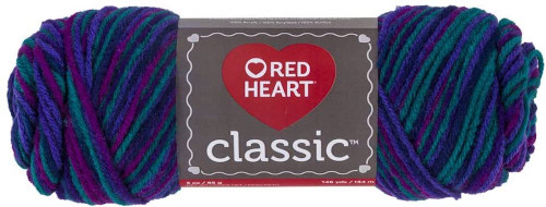 Red Heart Classic Gemstone Acrylic 4 Ply Knitting & Crochet Yarn