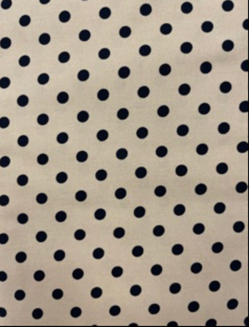 Studio E Paisley III Khaki & Black 1/4" Polka Dot Cotton Fabric By The Yard