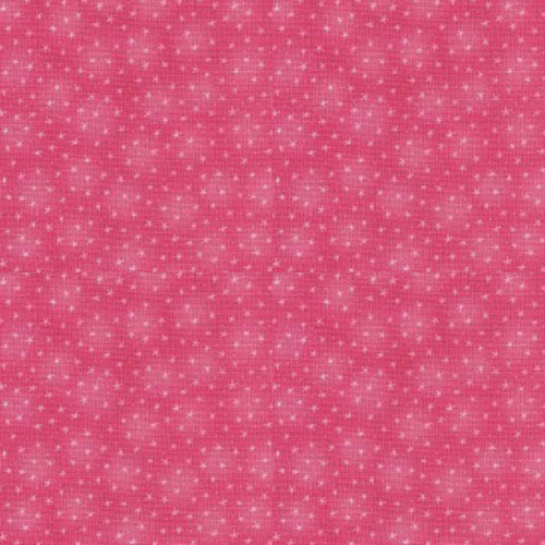 Blank Quilting Starlet 6383 Small Stars Pink Cotton Fabric By The Yard