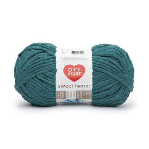 Red Heart Sweet Home Spruce Chenille Style Knitting & Crochet Yarn
