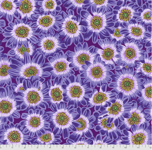 Free Spirit Philip Jacobs PWPJ112 Lucy Lavender Cotton Quilting Fabric by Yd