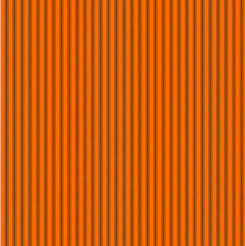 Henry Glass Stitching Housewives Stripes Black on Orange Cotton Fabric By The Yard