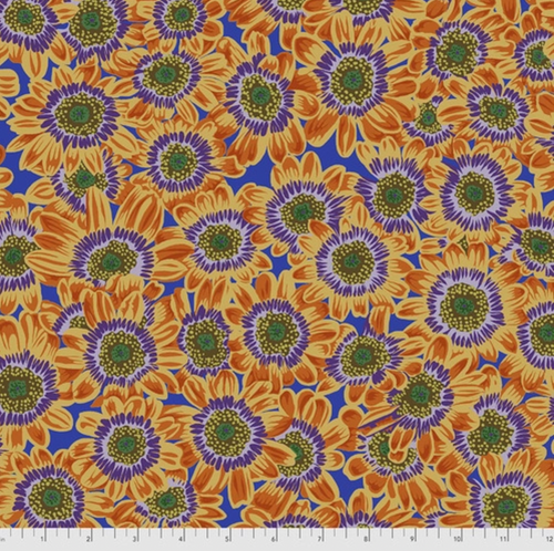 Free Spirit Philip Jacobs PWPJ112 Lucy Orange Cotton Fabric by Yd