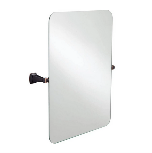 Delta FLY69-OB Flynn Rectangular Tilt Bathroom Mirror Oil Rubbed Bronze Finish