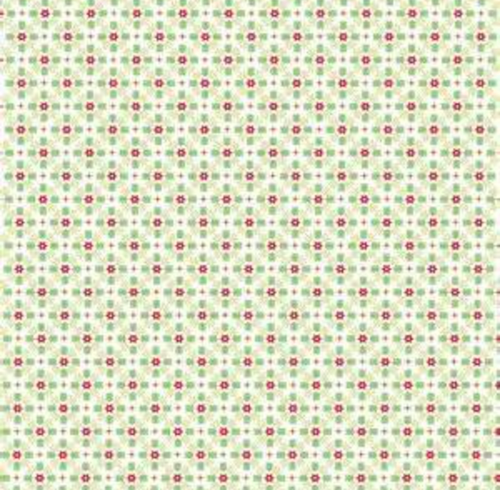 Blend Textiles Anna Griffin Christmas Starburst White Cotton Fabric By The Yard