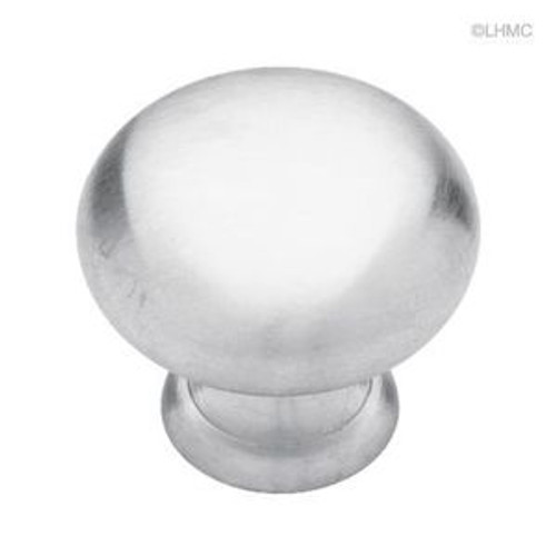 P30930V-SC Satin Chrome 1 1/4" Round Cabinet Drawer Knob