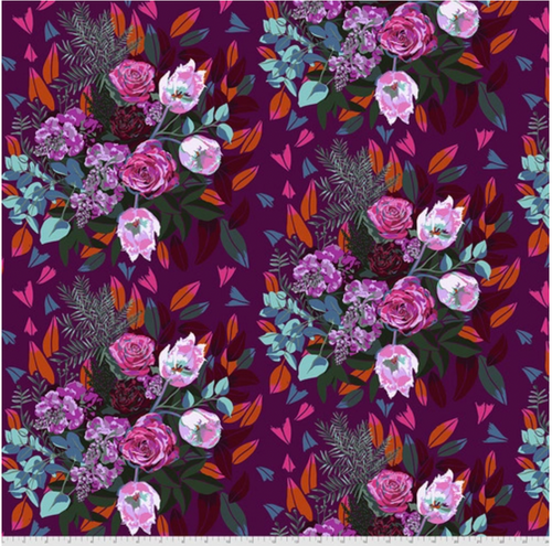 Free Spirit Anna Maria Horner Made My Day New Flame Sweetly Fabric By Yard