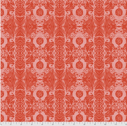 Kelli May-Krenz Boho Blooms Gypsy Soul Red Fabric By The Yard