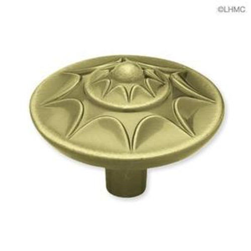 P780AOL-AB Antique Brass 1 3/8" Starburst Cabinet Drawer Pull