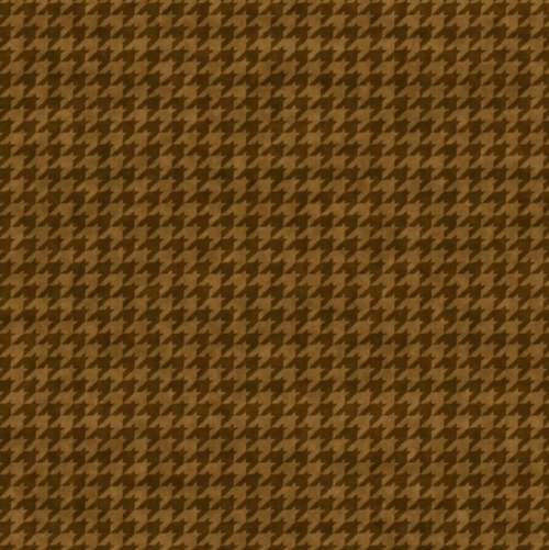 Henry Glass Houndstooth Basics Brown Fabric By The Yard