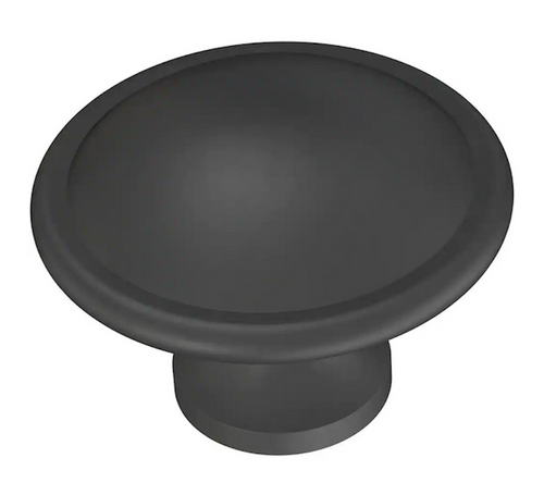 Liberty P13132C-FB Flat Black 1 1/2" Contempo Cabinet Knob