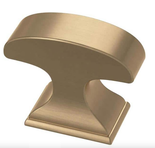 Liberty P34931C-CZ 1 3/8" Champagne Bronze Classic Edge Drawer & Cabinet Knob