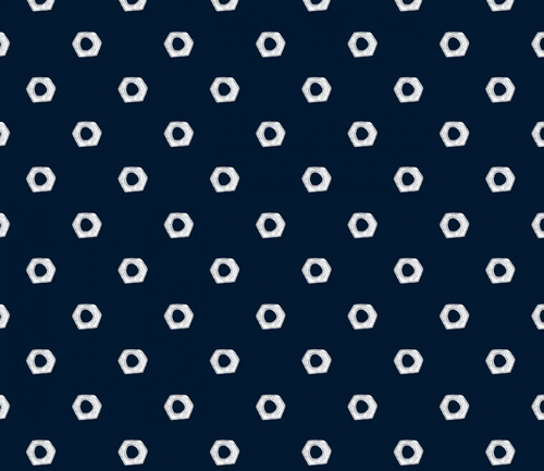 Studio E Under Construction Hex Nut Navy Fabric By The Yard