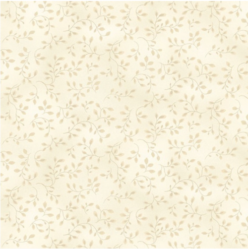 Henry glass whimsy basics swirl off white cotton fabric by the yard