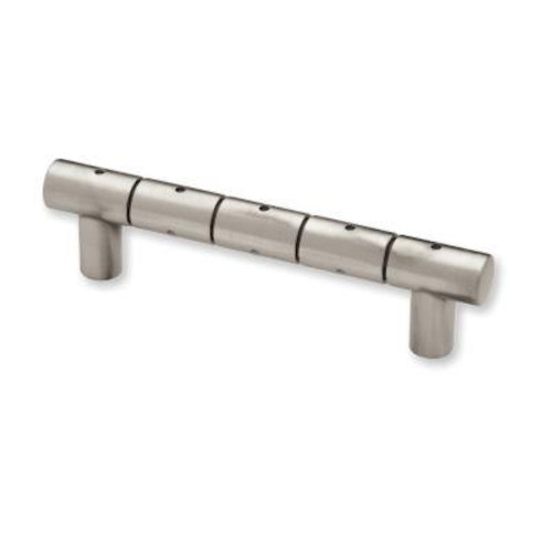 PBF816Y-BSP 3"  Ring Dot Brushed Satin Pewter Cabinet Drawer Knob Pull