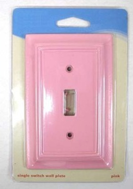 085-03-3911 Pink Architect Single Switch Cover Plate