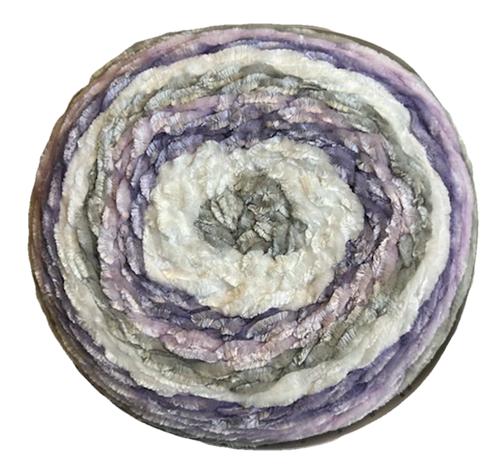 Bernat Baby Velvet Stripes Spring Lilac 10.5 oz Knitting & Crochet Yarn