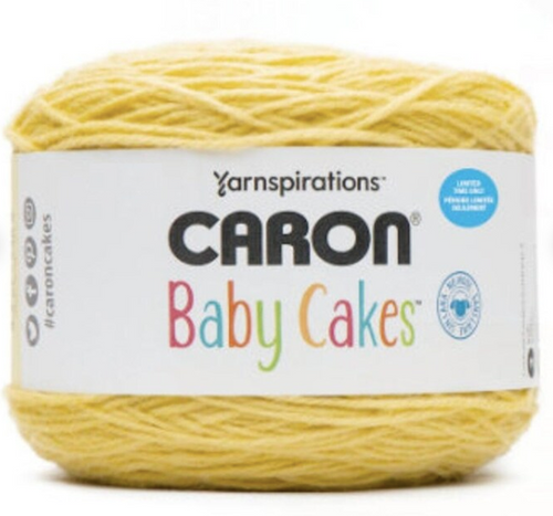 Caron Baby Cakes Duckling Acrylic Blend Knitting & Crochet Yarn