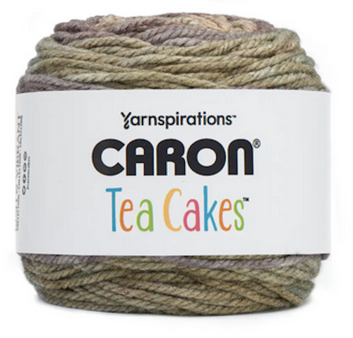 Caron Tea Cakes Underbrush Wool Blend Knitting & Crochet Yarn