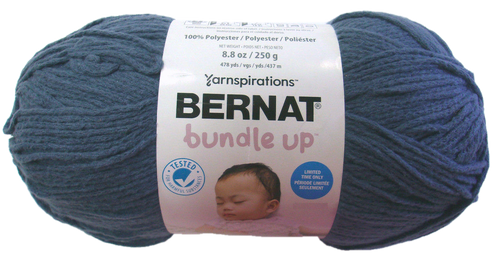 Bernat Bundle Up Big Ball 8.8 oz Beluga Knitting & Crochet Yarn