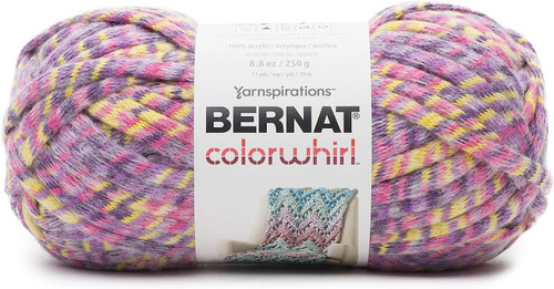 Bernat Colorwhirl Super Bulky Heather Knitting & Crochet Yarn