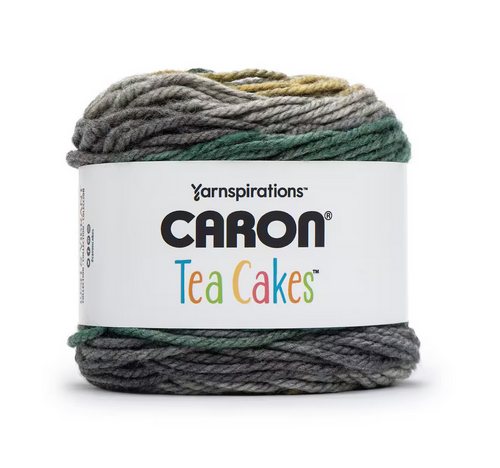 Caron Tea Cakes Rainforest Wool Blend Knitting & Crochet Yarn