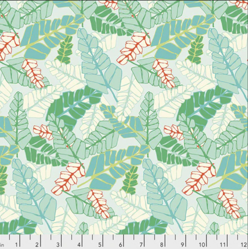 Free Spirit Amy Reber Marabella Fronds Monarch Cotton Fabric By The Yard