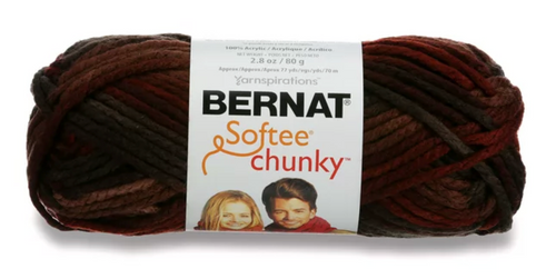 Bernat Softee Chunky Terra Cotta Mist 80g Acrylic Knitting & Crochet Yarn -  Flying Bulldogs, Inc.