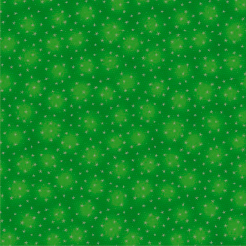 Blank Quilting Starlet 6383 Small Stars Kelly Cotton Fabric By The Yard