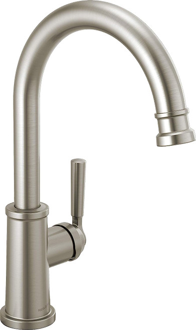 Peerless Westchester Single Handle High Spout Kitchen Faucet Stainless Steel Finish