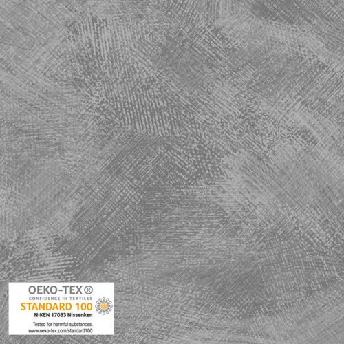 Stof European Quilting Medley Texture Lt Grey Cotton Fabric By The Yard