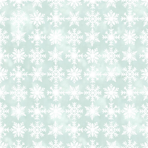 Blank Quilting Mistletoe Magic Snowflakes Black Cotton Fabric By The Yard -  Flying Bulldogs, Inc.