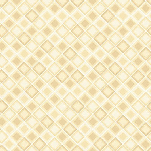 Blank Quilting Square One Tonal Square On The Bias Ivory Fabric By The Yard