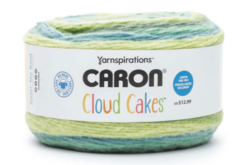 Caron Cloud Cakes Sun and Sea Polyester Knitting & Crochet Yarn