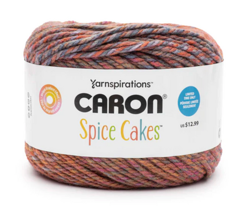 Caron Spice Cakes Raspberry Rainbow Knitting & Crochet Yarn - Flying  Bulldogs, Inc.