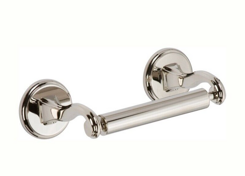 Ginger Designer Bath Circe Double Post Toilet Paper Holder Polished Nickel