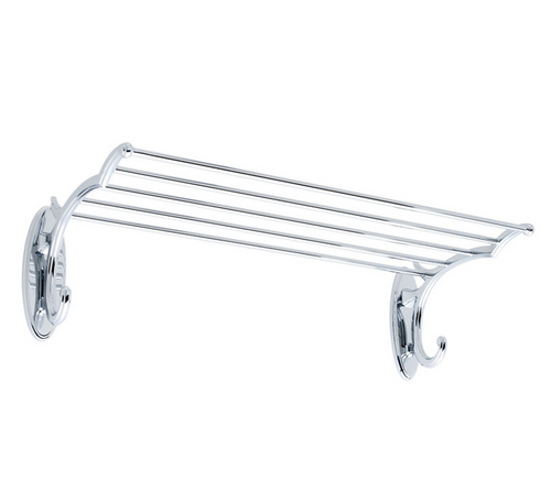 Portwood 6 in. Double Hand Towel Bar in Chrome