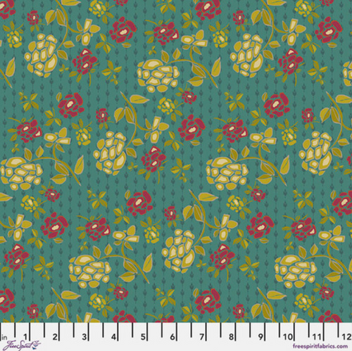 Free Spirit Sew Kind Of Wonderful Cottage Cloth Lakeview Dawn Cotton Fabric by The Yard