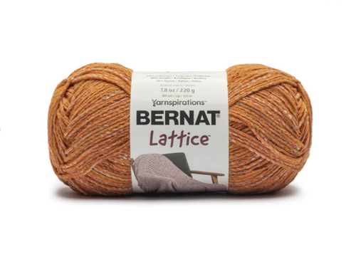 Bernat Lattice 220g Rust Mix Poly/Acrylic Knitting & Crochet Yarn