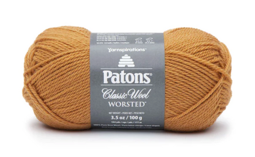 Patons Classic Wool Worsted Desert 100g Knitting & Crochet Yarn