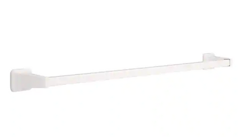 Franklin Brass Futura Bath 30" Towel Bar White Finish