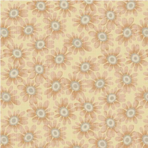 Henry Glass Blessings of Home Sunflowers Pumpkin Cotton Fabric By The Yard